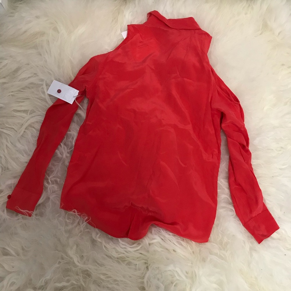 Equipment Button-Up Silk Blouse - Picture 8 of 8
